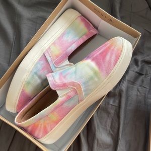 Tie dye shoes from Francesca’s